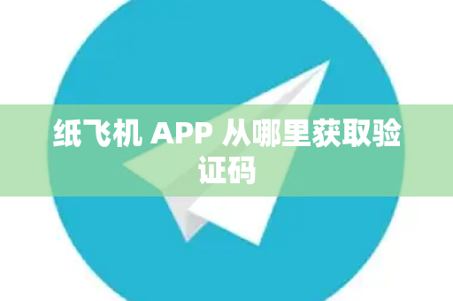 纸飞机 APP 从哪里获取验证码