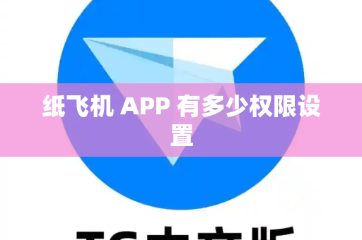 纸飞机 APP 有多少权限设置