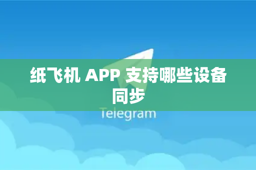 纸飞机 APP 支持哪些设备同步